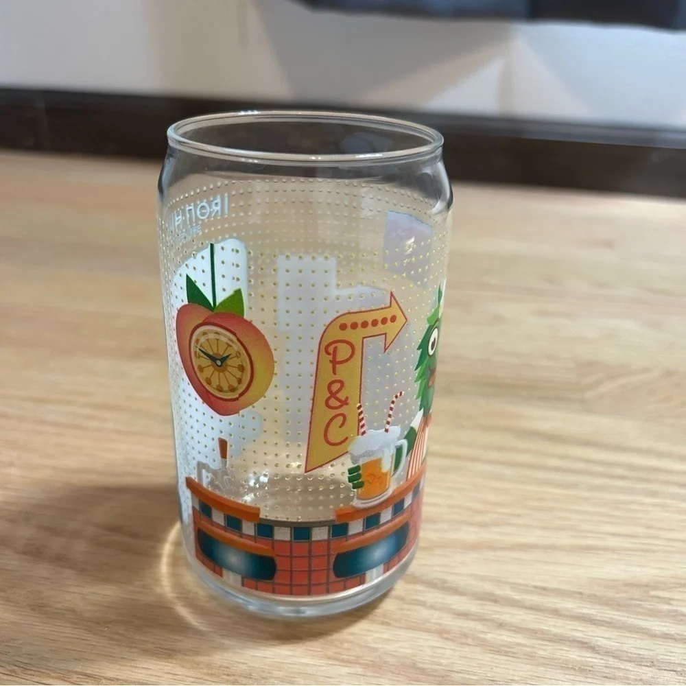 Iron Hill Peaches & Cream Brewery Glass Cup
